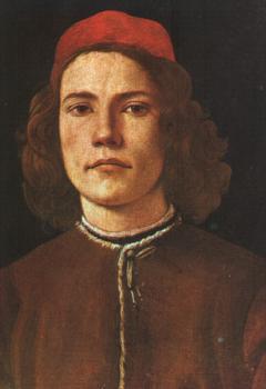 Sandro Botticelli : Portrait of a Young Man II